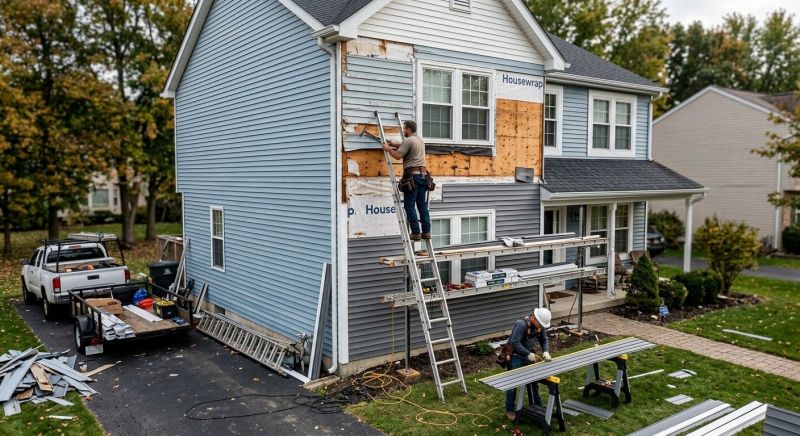 House Siding Replacement in Norwalk, CT